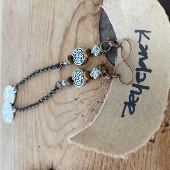 upcycled earrings FREE WITH A PURCHASE - Picture 13 of 13